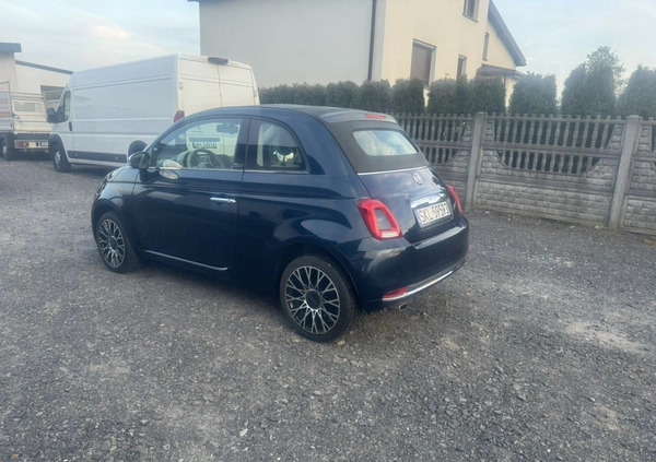 Fiat 500 cena 40900 przebieg: 21000, rok produkcji 2018 z Piwniczna-Zdrój małe 172